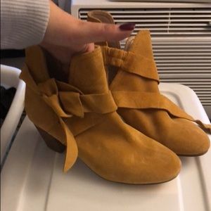 Mustard Booties